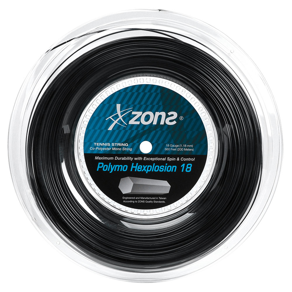 ジョン Corda Zons Hexplosion 18L 1.18mm Preta - Rolo com 200 Metros