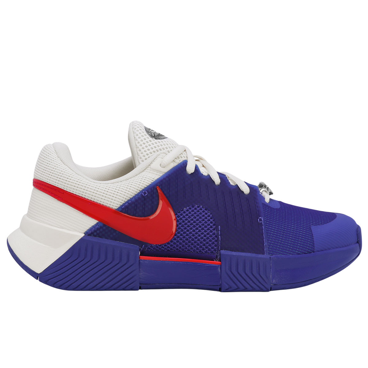 Tênis Nike Zoom GP Challenge 1 - Quadra Rápida - Azul e Vermelho