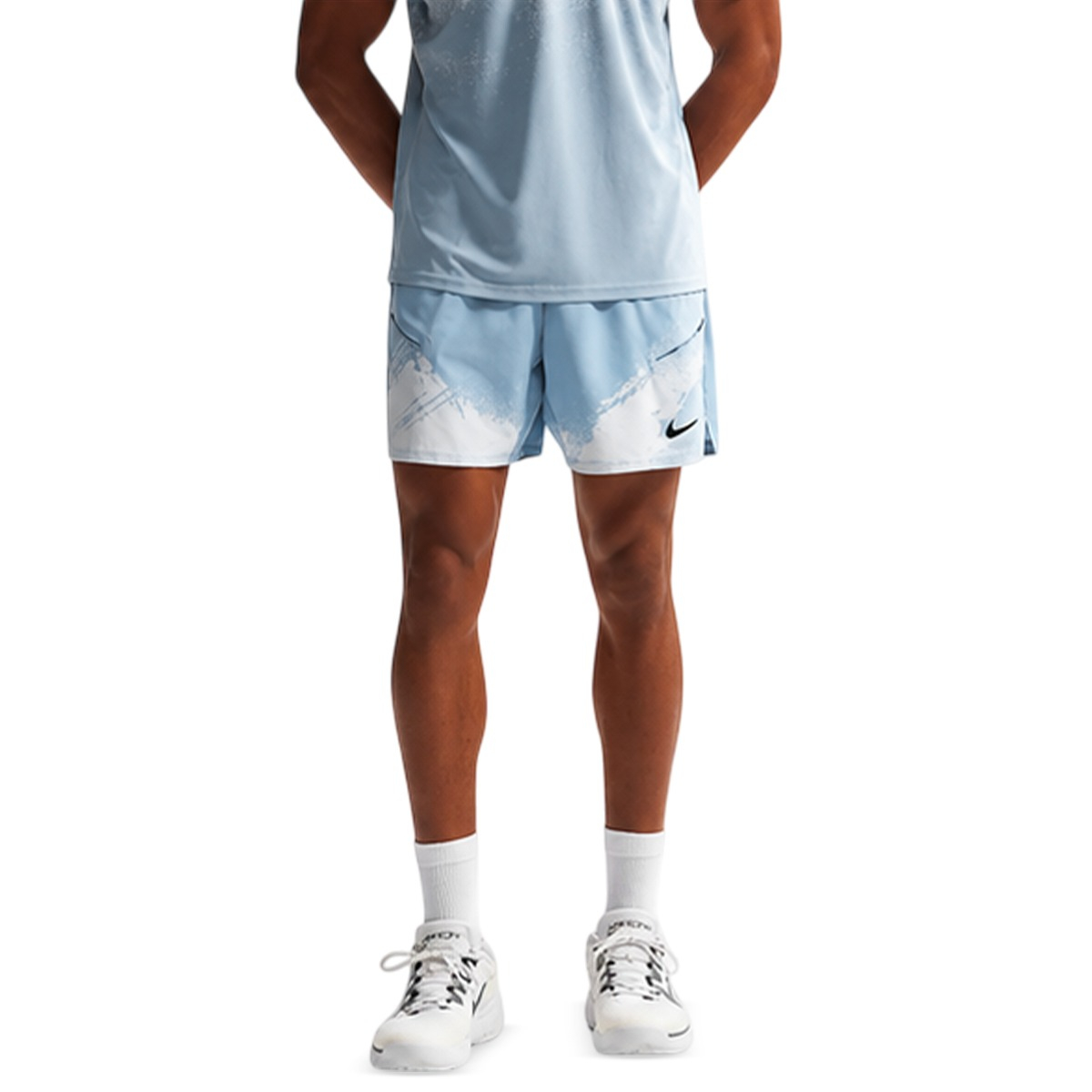 Shorts Nike Court Slam Dri Fit Azul - ProSpin.com.br