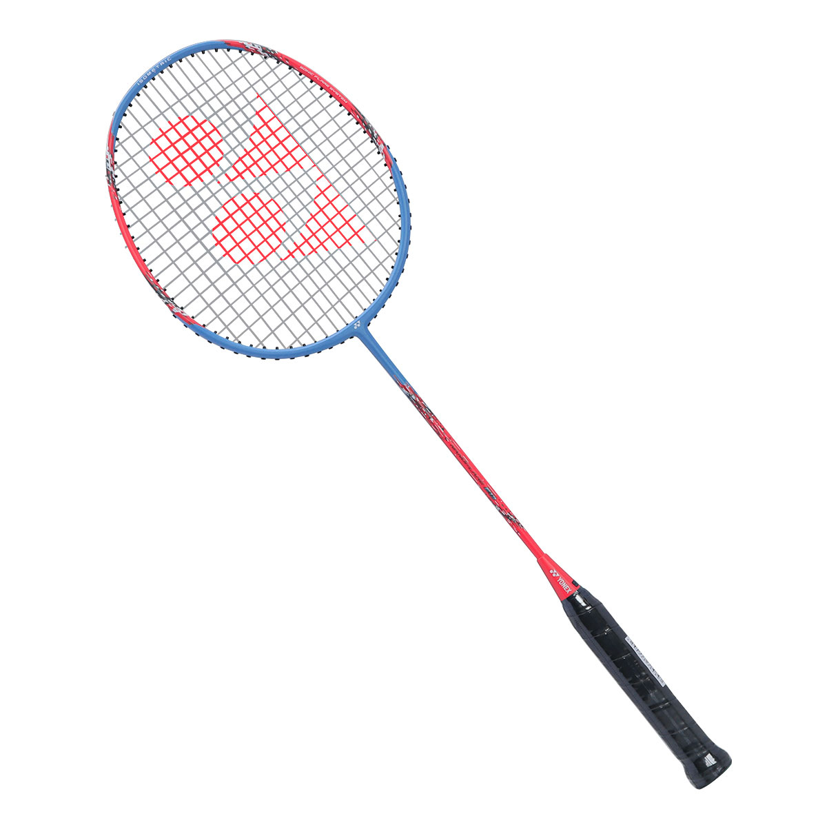 Raquete de Badminton Yonex Nanoflare E13 Azul e Coral - ProSpin.com.br