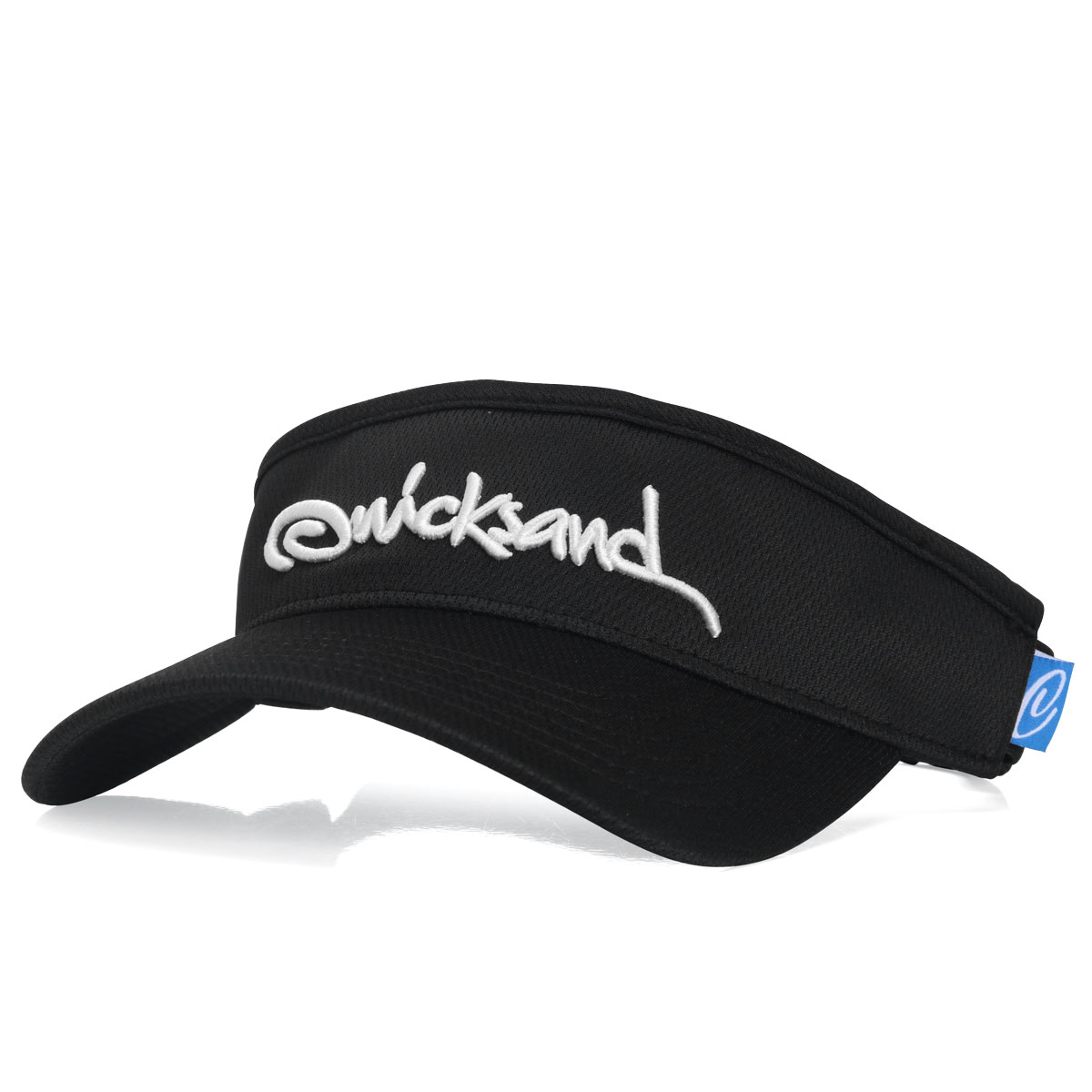 Viseira Quicksand Bordada Preta e Branca - ProSpin.com.br