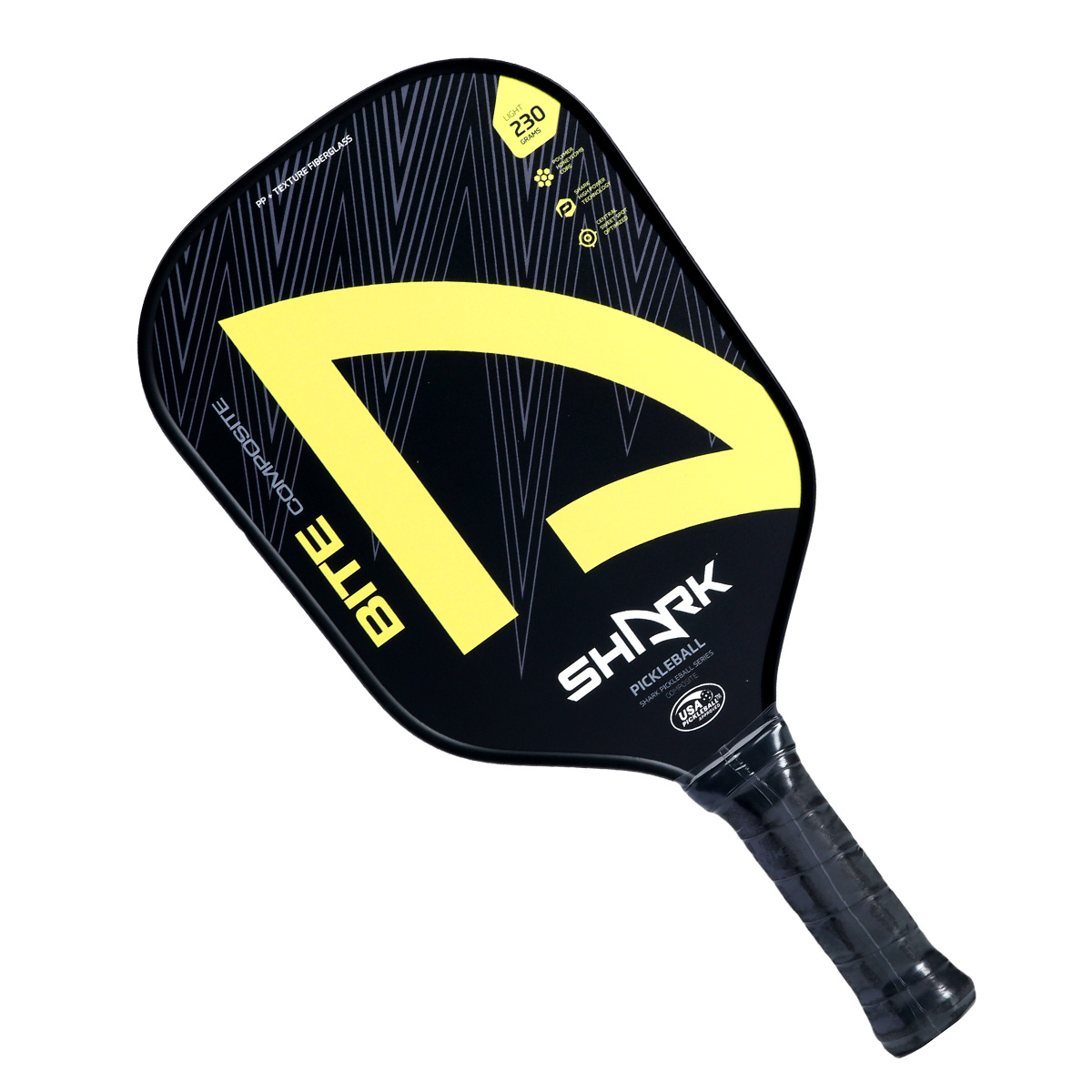 Agave  'Shark Bite' 318 Raquete De Pickleball Shark Bite - ProSpin.com.br