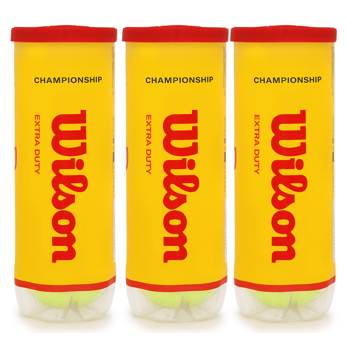 Bola de Tênis Wilson Championship Pack com 03 Tubos - PróSpin.com.br