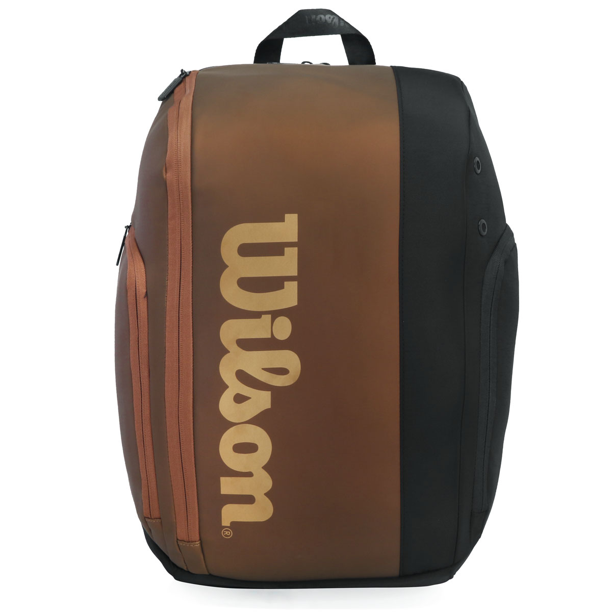 Mochila Wilson Super Tour Pro Staff V14 Preta e Marrom - ProSpin