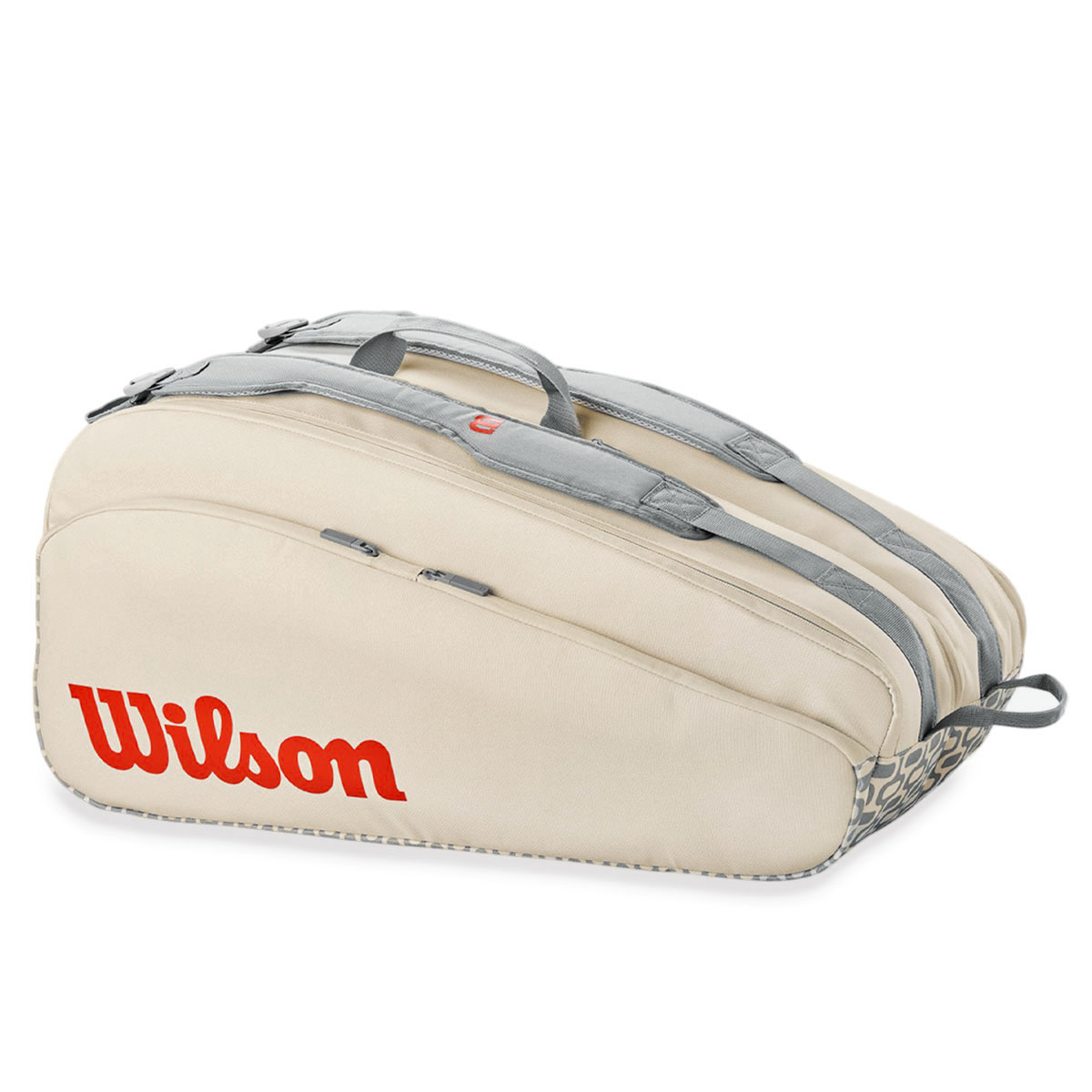 Raqueteira Wilson Tour Rio Open 9pk 2026 Creme - ProSpin.com.br
