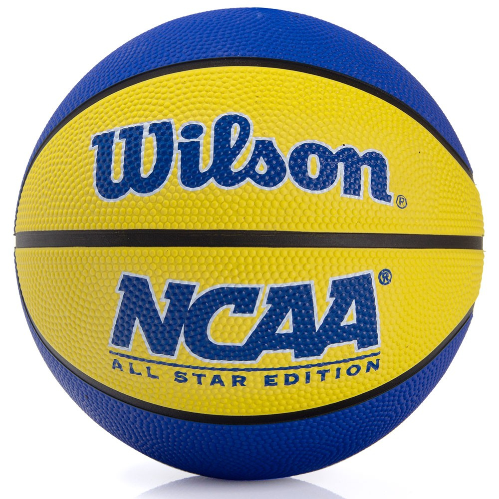 Bola Basquete Wilson Nba Team Azul e Amarelo - Clínica do Tênis