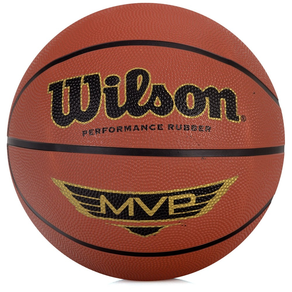 WILSON Bola de basquete unissex MVP, laranja, 7