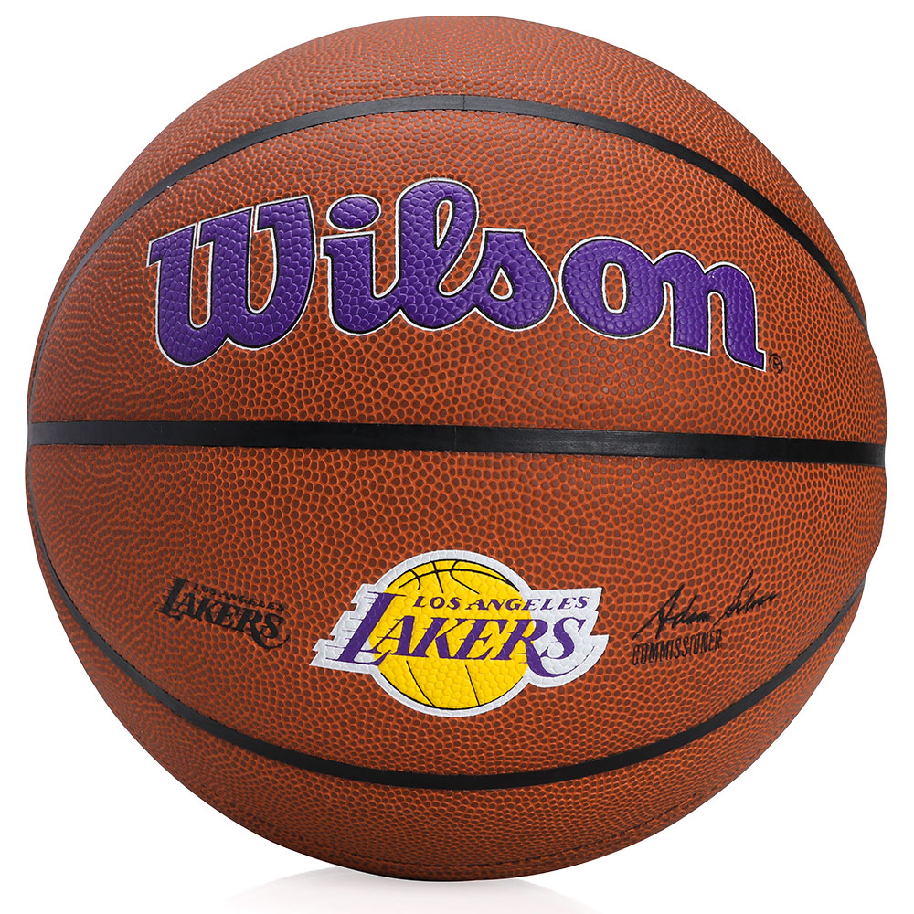 Bola de Basquete Wilson NBA Team Tribute Los Angeles Lakers WTB1300XBLAL -  N°7