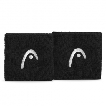 Munhequeira Head Curta 2.5 Logo Preta