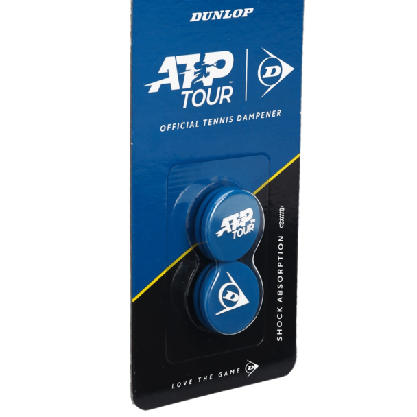 Antivibrador Dunlop Flying com 02 Unidades Azul e Branco