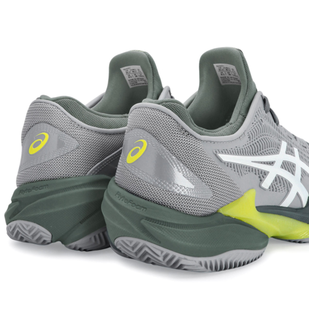 Tênis Asics Court FF 3 - Clay - Saibro - Cinza - ProSpin.com.br