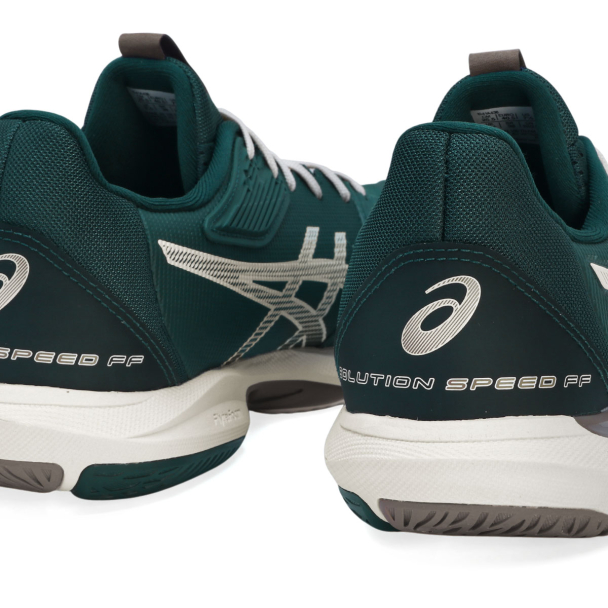 Tênis Asics Solution Speed FF 3 - All Court - Verde e Bege
