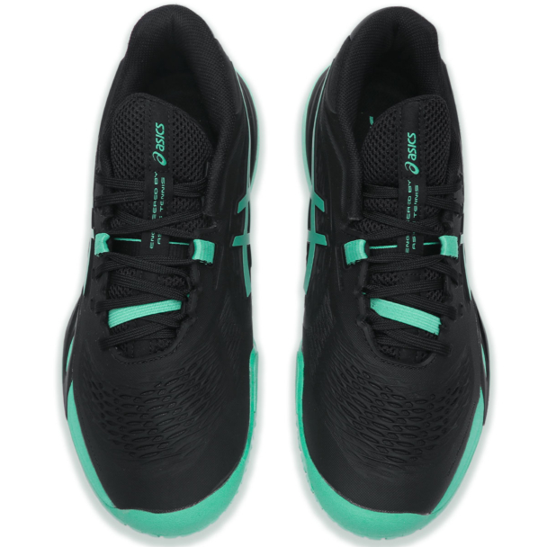 Tênis Asics Gel Resolution X - All Court Preto e Verde