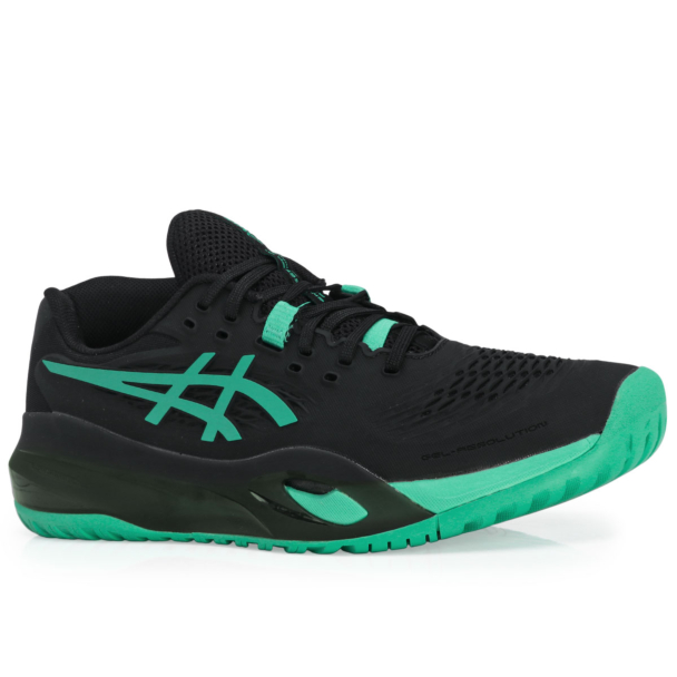 Tênis Asics Gel Resolution X - All Court Preto e Verde
