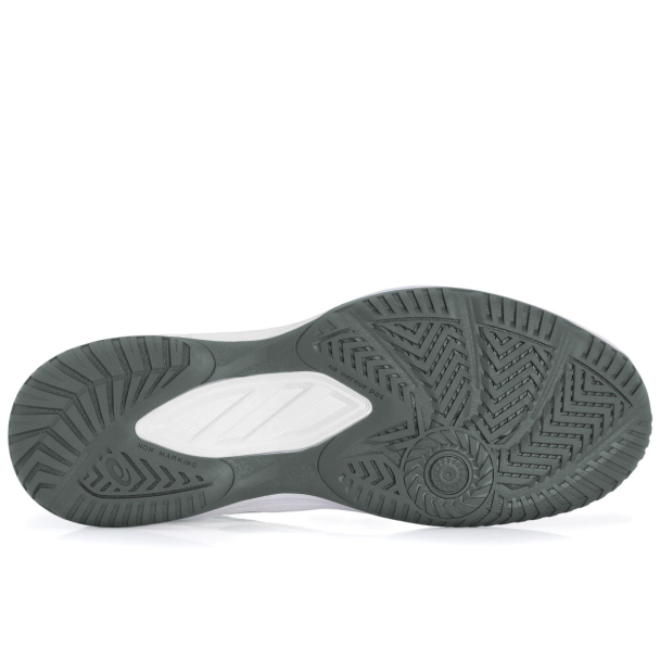 Tênis Asics Court Slide 4 - All Court - Cinza e Branco