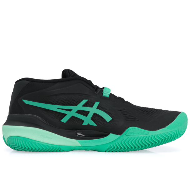 Tênis Asics Gel Resolution X - Clay - Saibro Preto e Verde
