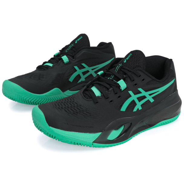 Tênis Asics Gel Resolution X - Clay - Saibro Preto e Verde