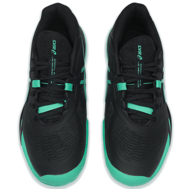 Tênis Asics Gel Resolution X - Clay - Saibro Preto e Verde