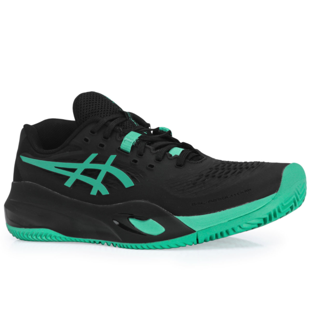 Tênis Asics Gel Resolution X - Clay - Saibro Preto e Verde