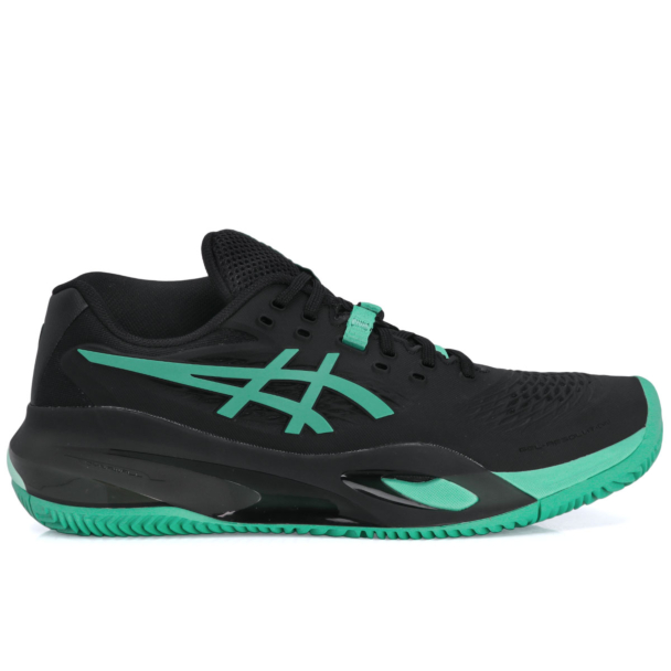 Tênis Asics Gel Resolution X - Clay - Saibro Preto e Verde