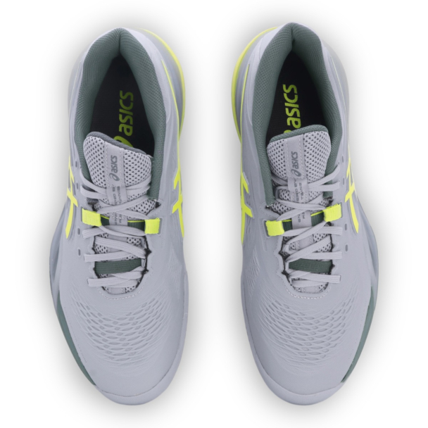 Tênis Asics Gel Resolution X - Clay - Saibro - Cinza - ProSpin.com.br