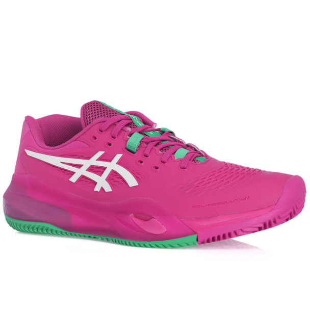 Tênis Asics Gel Resolution X - Clay Saibro - Rosa - ProSpin.com.br