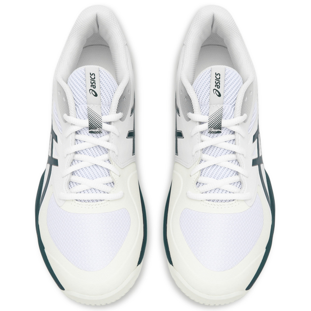 Tênis Asics Game FF - All Court - Branco e Verde - ProSpin.com.br