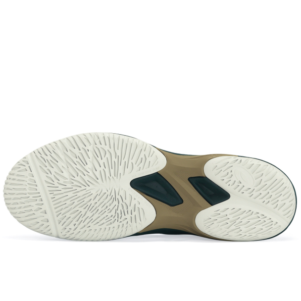 Tênis Asics Game FF - All Court - Branco e Verde - ProSpin.com.br
