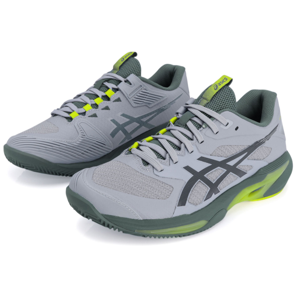 Tênis Asics Solution Speed FF 4 Clay - Saibro - Cinza - ProSpin.com.br