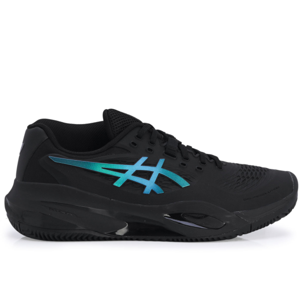 Tênis Asics Gel Resolution X - Clay Saibro - Night Preto e Azul