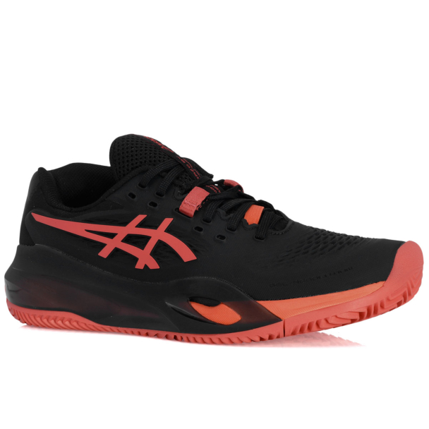 Tênis Asics Gel Resolution X Clay - Saibro - Preto e Coral