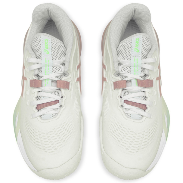 Tênis Asics Gel Resolution X - All Court Branco e Rosa - ProSpin