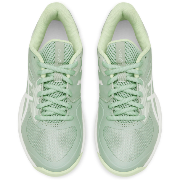 Tênis Asics Game FF All Court - Verde Claro e Branco - ProSpin.com.br