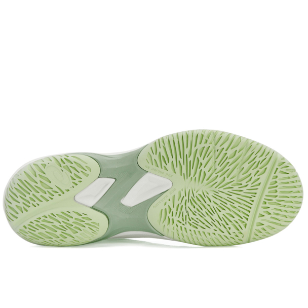 Tênis Asics Game FF All Court - Verde Claro e Branco - ProSpin.com.br
