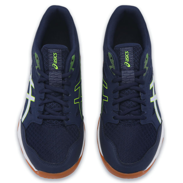 Tênis Asics Gel Rocket 11 Marinho e Limão