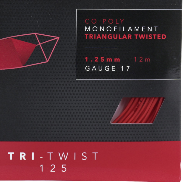 Corda Inni Tri Twist 17L 1.25mm Vermelho Set Individual