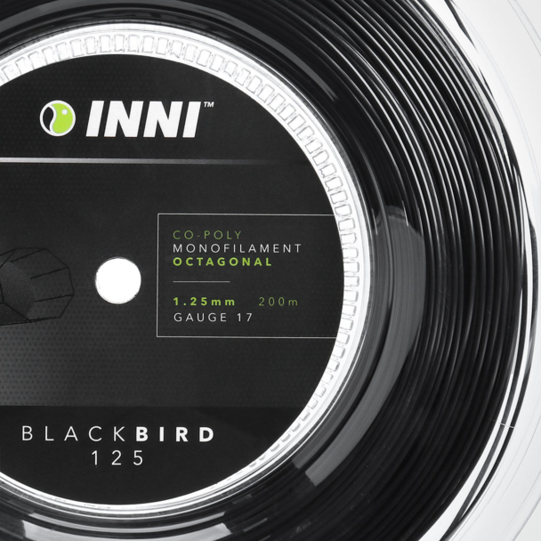 Corda Inni Blackbird 17 1.25mm Preta - Rolo com 200 Metros