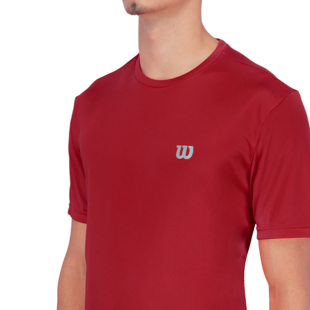 Camiseta Wilson Core Vermelha