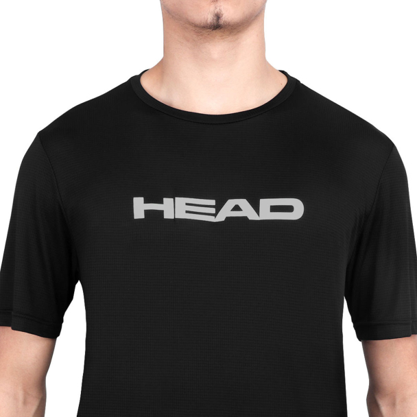 Camiseta Head Ludo Square Centro Preta