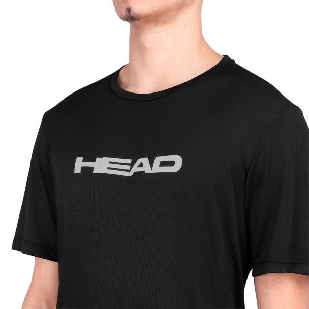 Camiseta Head Ludo Square Centro Preta