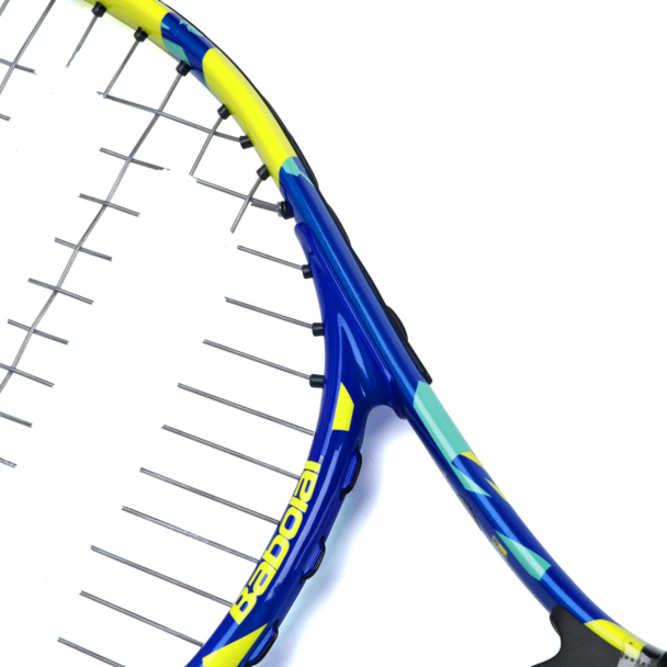 Raquete de Tênis Infantil Babolat Ballfighter 23 Preta Azul e Amarela