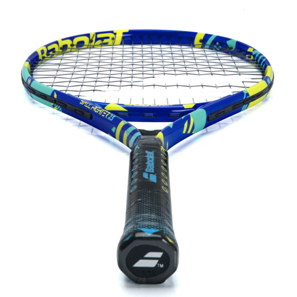 Raquete de Tênis Infantil Babolat Ballfighter 23 Preta Azul e Amarela