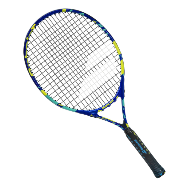 Raquete de Tênis Infantil Babolat Ballfighter 23 Preta Azul e Amarela