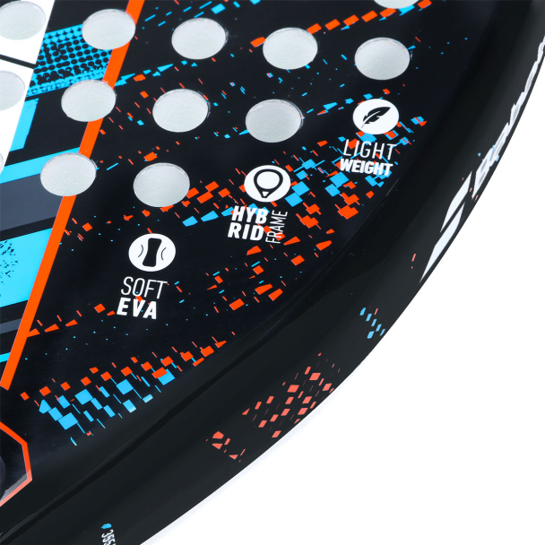 Raquete de Padel Babolat Reflex Preta e Azul - ProSpin.com.br