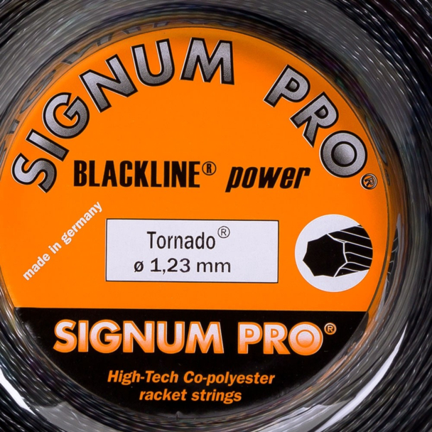 Corda Signum Pro Tornado 1.23mm Preta - Rolo com 200 metros