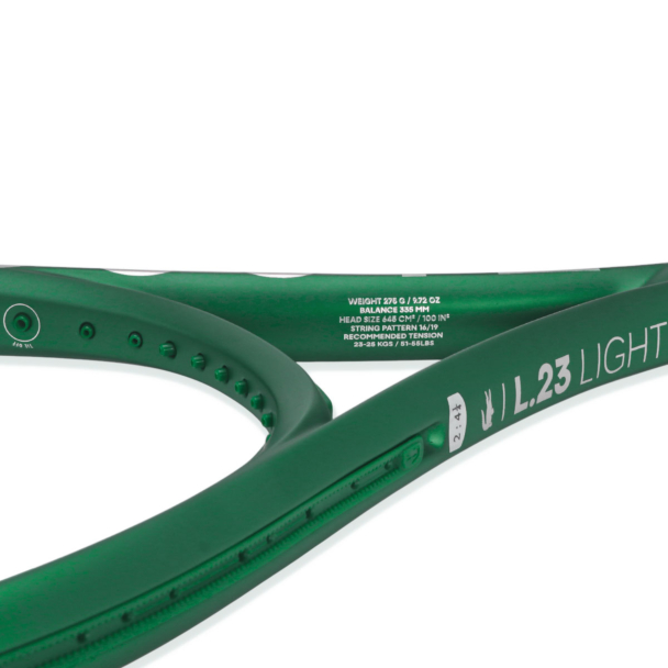 Raquete de Tênis Lacoste L.23 Light 275g - ProSpin.com.br