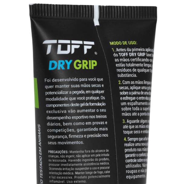 Toff Dry Grip Gel Secativo e Potencializador de Pegada para as Mãos