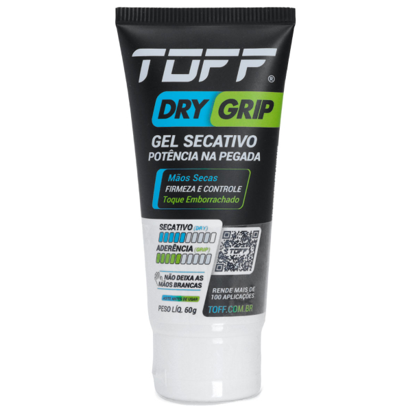Toff Dry Grip Gel Secativo e Potencializador de Pegada para as Mãos