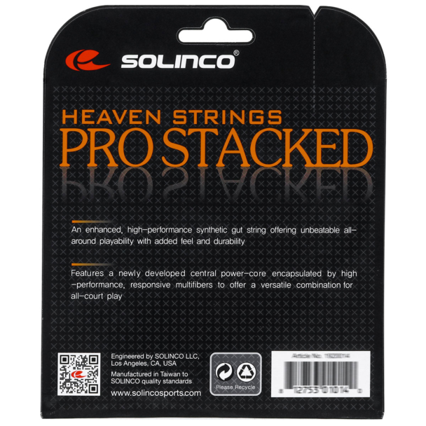 Corda Solinco Pro Stacked 16l 1.30mm Branca - Set Individual