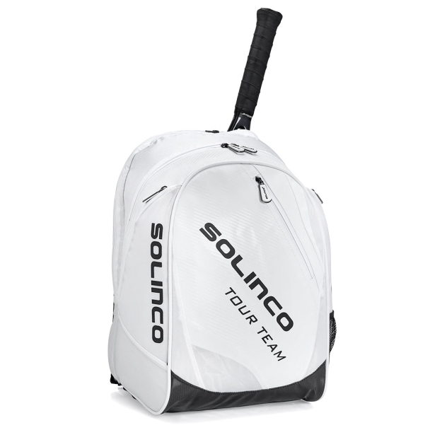 Mochila Solinco Preta e Branca